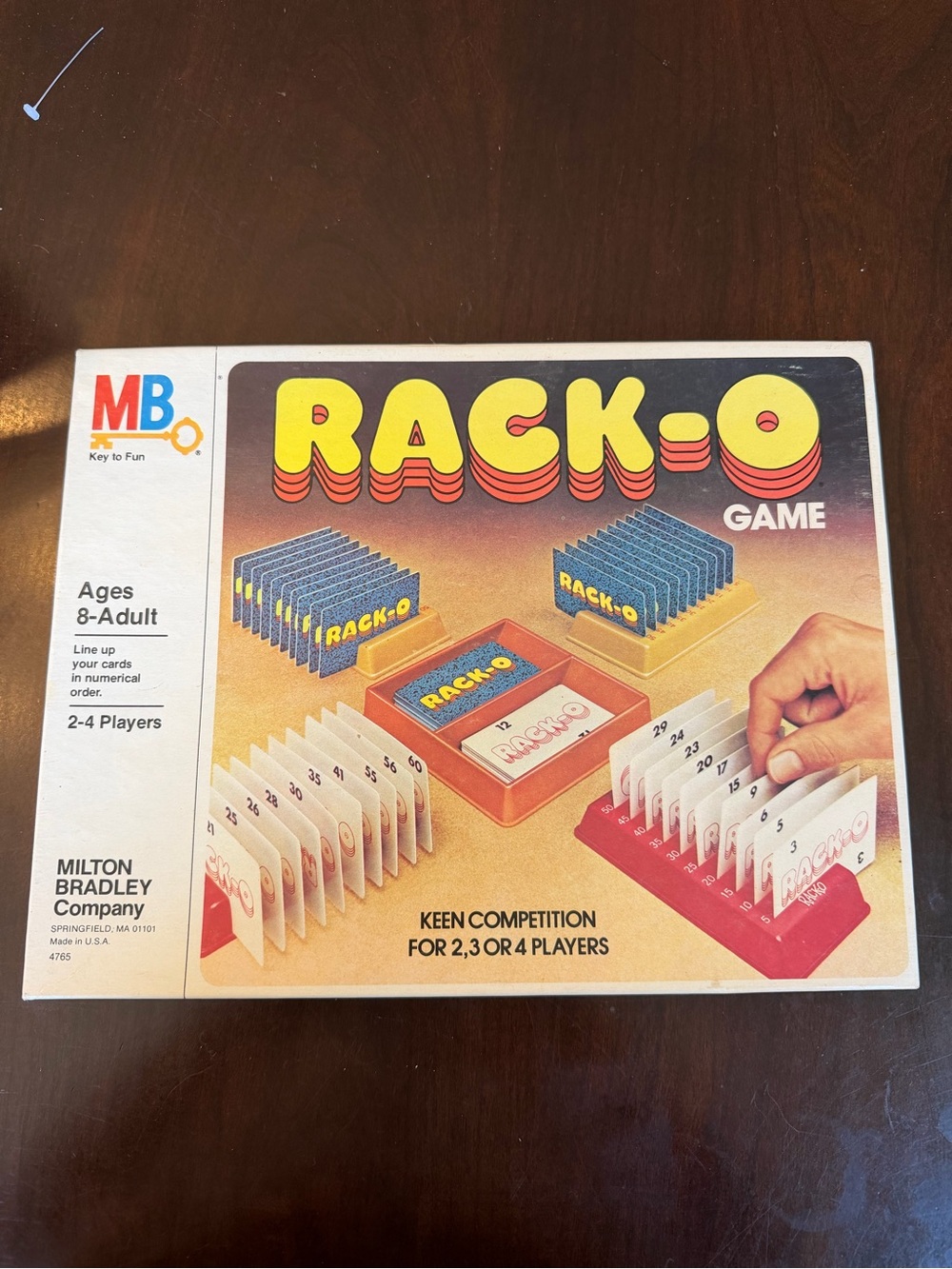 Vintage 1978 Milton Bradley Rack-O Game - Nothing missing.